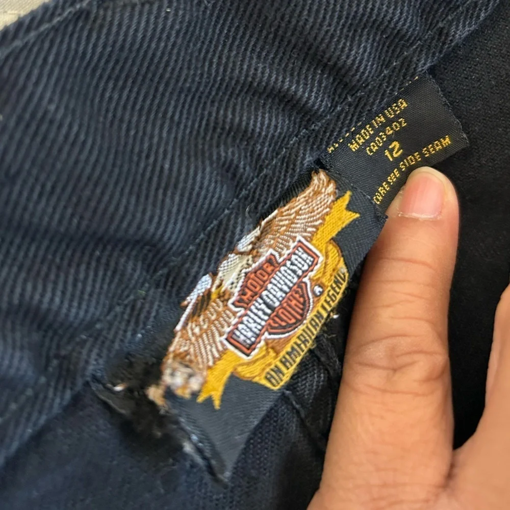 Harley-Davidson Men's Dark Denim Jeans